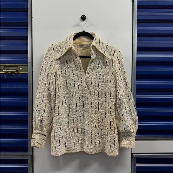 Vintage I. Magnin & Co. Men’s 70’s Sequin Disco Shirt